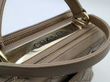 Chanel Trendy Cc Bowling Bag Beige Aa0926ezxsa