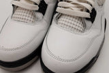 Nike Air Jordan 4 Retro Og White Cement Sneakers Size 9.5 Fv5029-100 Eb0726rxsa