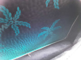 Mcm Stark Ceramic Blue Gradation Palm Canvas Backpack Do0625wxzde