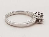 0.5 Cttw Natural Diamonds 14k White Gold 3.4g Ring Size 6.5 Do0426wxzde