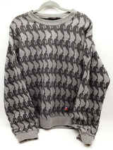 Louis Vuitton X Nba Logo Gray Cotton Sweatshirt Size Xxl Do0425wxzde