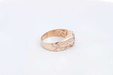 0.35ctw Diamond Ring In 14k Rose Gold 5.1 Grams Size 7.5 Eb0225ocrsa