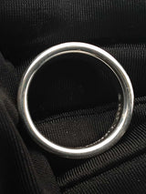 Tiffany & Co. 1837 Concave Band Ring In Sterling Silver 8.1 Grams Size 9.25 Fw1026crdu