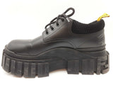 Fendi Black Leather Platform Boots Size 10 Mens Do0425wxzde