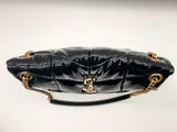 Yves Saint Laurent Lou Lou Black Puffer Patent Leather Shoulder Bag Do0524loxzde