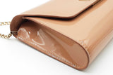 Christian Louboutin Vero Dodat Nude Patent Leather Clutch Crossbody Eb0426oorde