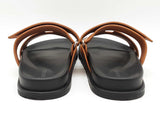 Hermes Chypre Brown Sandals Size 10 Sd0926pzxde