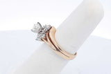 0.76cttw Diamond Ring In 14k Yellow Gold 5.3 Grams Size 5.5 Eb1225lxxzde