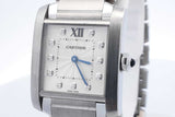 Cartier Tank Francaise 25mm Quartz Stainless Steel Watch Eb1024lxxzdu