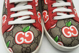 Gucci Ace Gg Apple Print Sneakers Size 36.5 Eb0226lrxsa