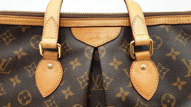 Louis Vuitton Palermo Pm Tote Bag In Monogram Coated Canvas Fw0425eordu