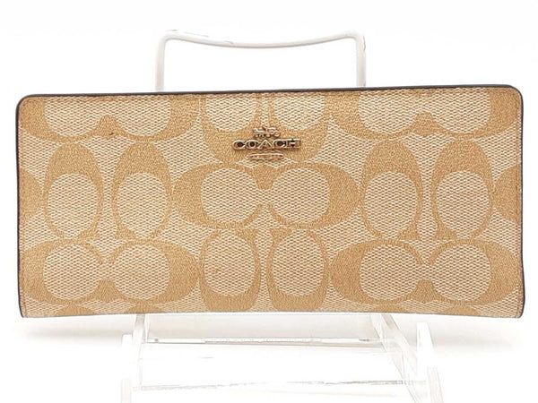 Coach Bifold Beige Wallet Aa0525lxsa