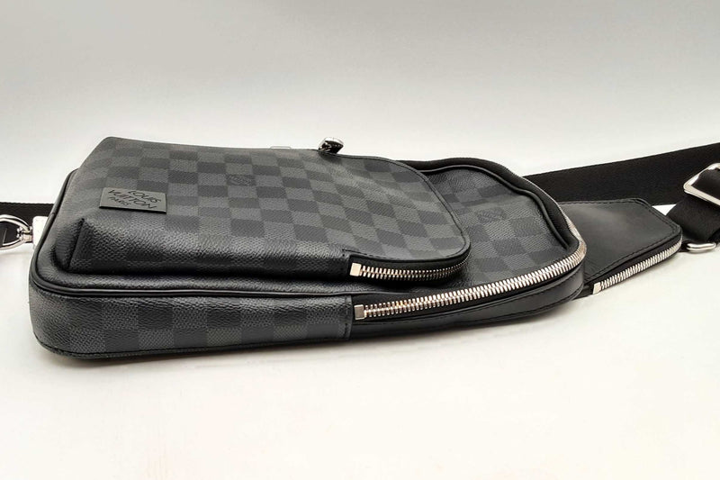 Louis Vuitton Damier Graphite Avenue Sling Bag Eb0125exzsa