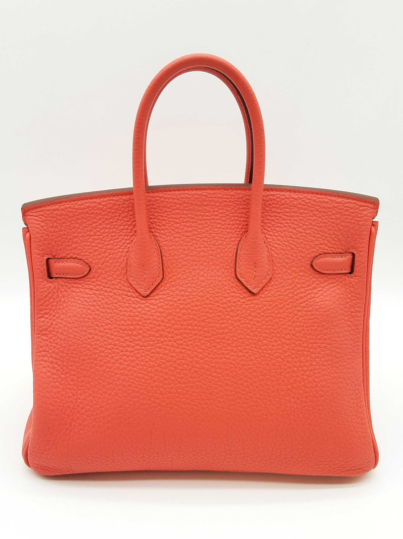 Hermes Birkin 25 Capucine Orange Togo Leather Gold Handbag Do0823lcxzxde