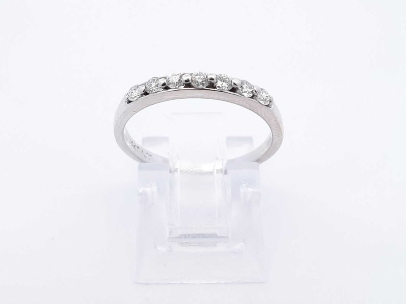 0.42 Cttw Diamond & 14k Gold Anniversary Ring 2.1 Grams Size 6.75 Fw0825lozdu