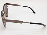 Gucci Gg0075sk Silver Metal Frames Black Lens Sunglasses Do0525lxzde