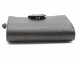Coach Medium Corner Zip Wallet Black Wallet Aa0726wrsa