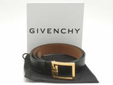 Givenchy Double G Belt Black Size 30-34 Aa1026lrzsa