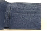 Gucci Interlocking G Black Leather Bifold Wallet Eb1026loxsa