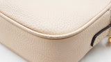 Tory Burch Camera Bag In Beige Leather Fw0925crdu