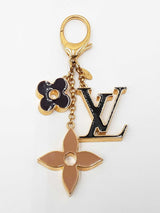 Louis Vuitton Fleur De Monogram Gold-tone & Enamel Bag Charm Fw0725lxzdu