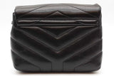 Yves Saint Laurent Mini Toy Loulou Quilted Black Leather Crossbody Eb0926wxzd3