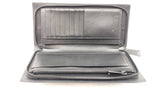 Bottega Veneta Intrecciato Black Leather Long Wallet Sd1225lizdu