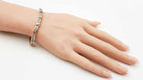 3.0 Cttw Diamond Tennis Bracelet In 10k Yellow Gold 10.1 Gram 7 Inch Fw0626crxdu