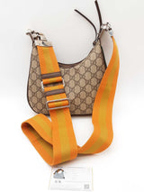 Gucci Gg Supreme Canvas Web Attache Shoulder Bag Eb0426exzde