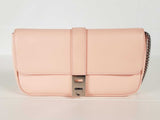 Salvatore Ferragamo Nylind Pink Calfskin Chain Shoulder Bag Sd0825ozxde
