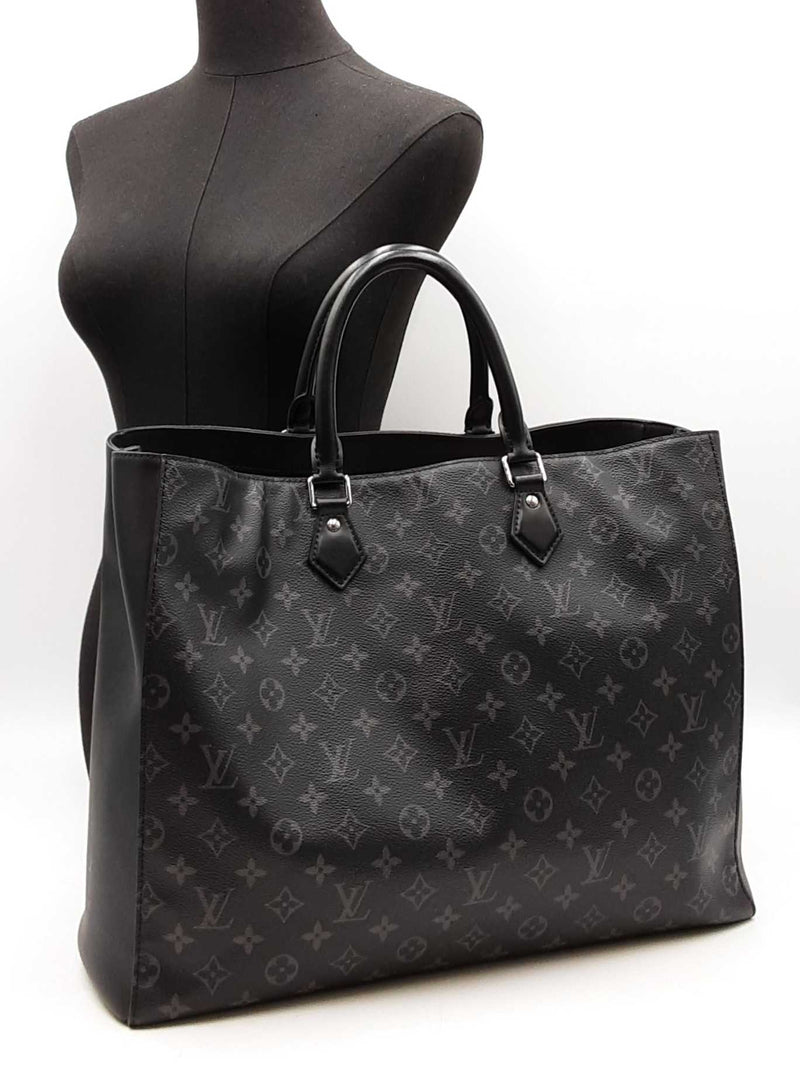 Louis Vuitton Grand Sac In Monogram Eclipse Coated Canvas & Leather Fw0925loxzdu