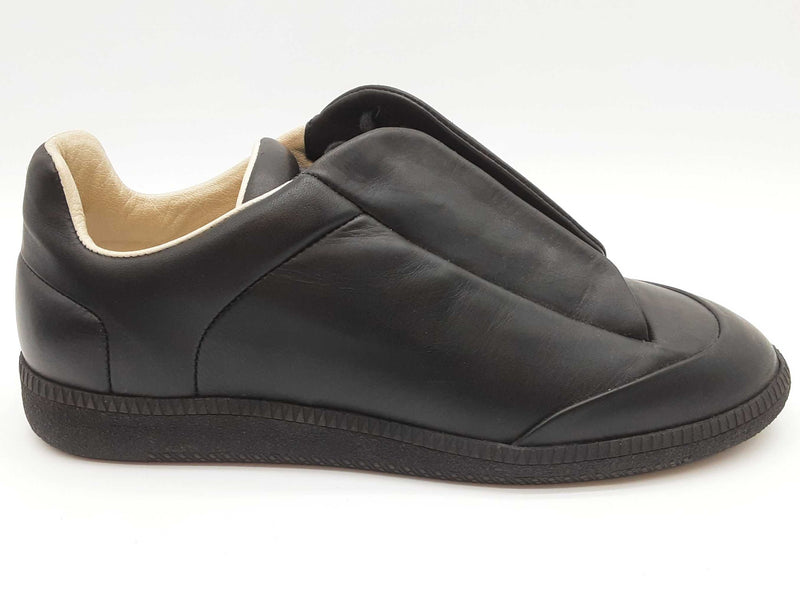 Maison Margiela Future Low Black Leather Shoes Size Eu 39 Do0525loxde