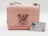 Louis Vuitton Pink Denim Twist Pm Handbag Sd0526lelsde