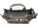 Marc Jacobs The Tote Bag Black Canvas Hand Bag Sd1025orsa