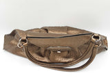 Furla Ostrich-embossed Leather Slouchy Shoulder Bag Sd0126lzxdu