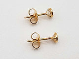 Tiffany & Co. Diamonds 18k Yellow Gold 1.1g Stud Earrings Do0425llxzde