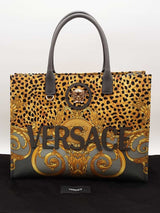 Versace La Greca Tote Bag Multi-color Aa1025ixzsa
