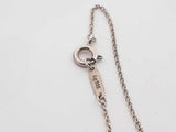 Tiffany & Co. Sterling Silver Key Pendant Necklace 2.1 Grams 16 Inch Eb1124exsa