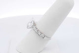 3.69cttw Lab Grown Diamond Ring In 18k White Gold 2.6 Grams Size 7 Eb0526orxdu