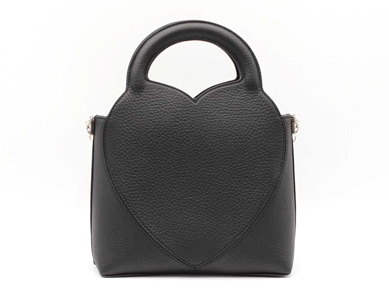 Tiffany & Co. Return To Tiffany Black Grained Leather Mini Tote Bag Fw1125rxzdu