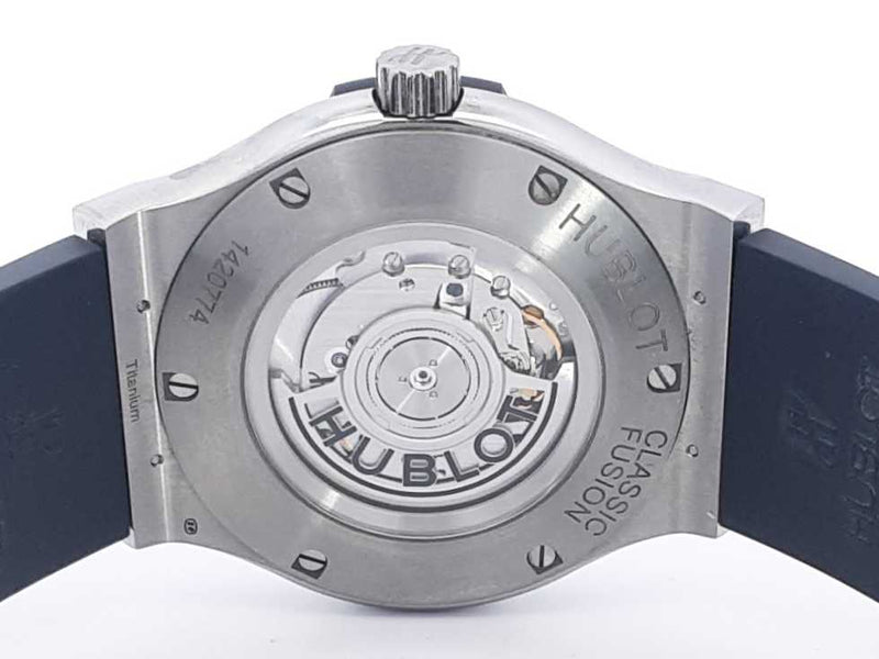 Hublot Classic Fusion 42mm Titanium Black Shiny Watch Sd0525orzxsa
