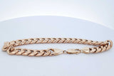 14k Yellow Gold Cuban Link Bracelet 21.2 Grams 9 Inch Eb0826lixzde