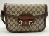 Gucci Horsebit 1955 Beige Shoulder Bag Aa0425pzxsa