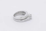 1.25cttw Princess Cut Diamond Ring 14k White Gold 6.5 Grams Size 4 Eb0326crxsa
