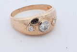 0.79cttw Diamond Ring In 14k Yellow Gold 8.3 Grams Size 15 Eb0925llxzde
