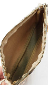 Louis Vuitton Mini Pochette In Damier Azur Coated Canvas Fw1125ozxdu