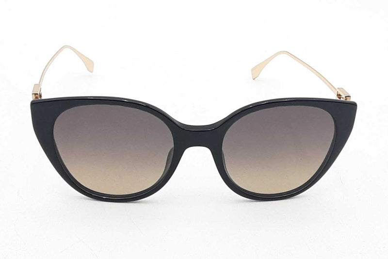 Fendi Smoke Cat Eye Sunglasses Fe400471 Eb0425ixsa