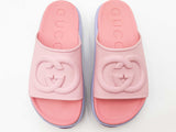 Gucci Miami Interlocking G Platform Slide Sandals Size 36 Sd0926rrdu