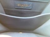 Chanel North South Boy Flap Bag Blue Handbag Aa0326lzxzsa