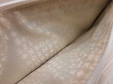 Kate Spade Larchmont Avenue Logo Metallic Silver Leather Wallet Do0425orde